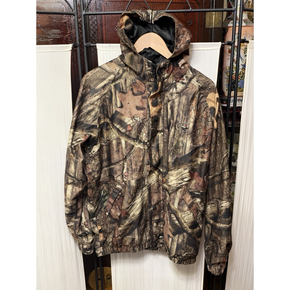 Redhead Squaltex II Youth XXL 18/20 Camo Hooded Hunting Jacket Mesh Lined